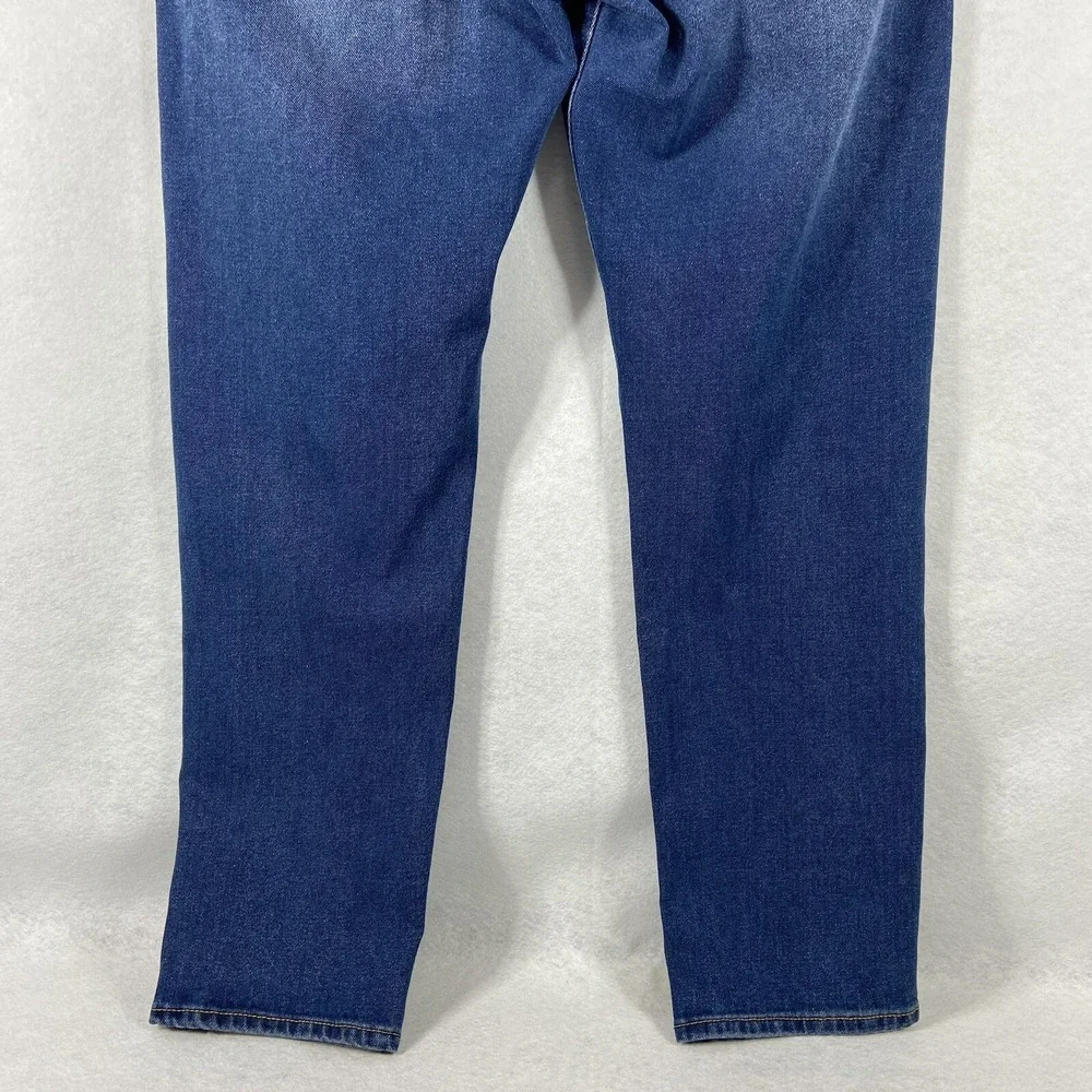 True Religion Geno Jeans Men's 34x32 Blue Relaxed Slim Row Seat Stretch New
